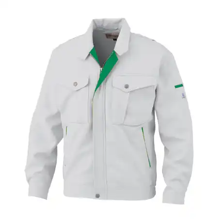 062 グレーｘライトグリーン