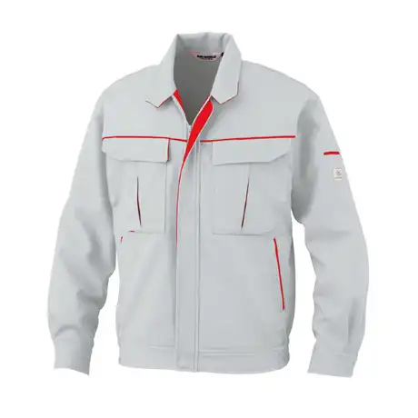 064 シルバーグレーｘレッド