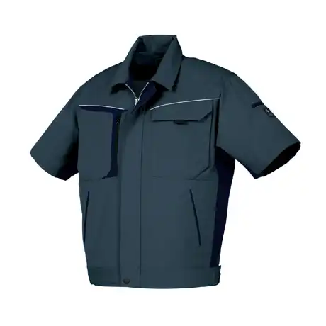 048 チャコールグレー×ネイビー