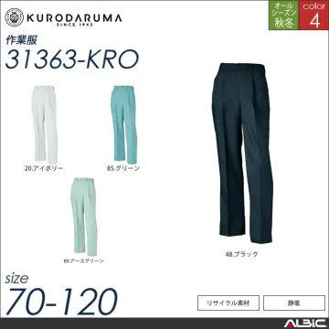 スラックス（ワンタック） 【 31363-kro クロダルマ 】