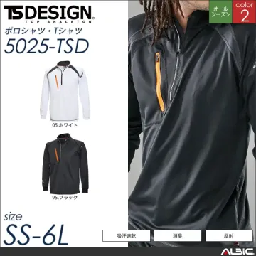 FLASH ロングスリーブハーフジップ...