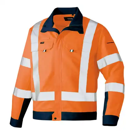 093 ハイパーオレンジ×ネイビー