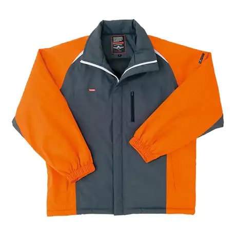 063 オレンジ×チャコール