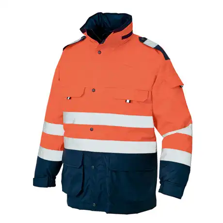 063 オレンジ×ネイビー