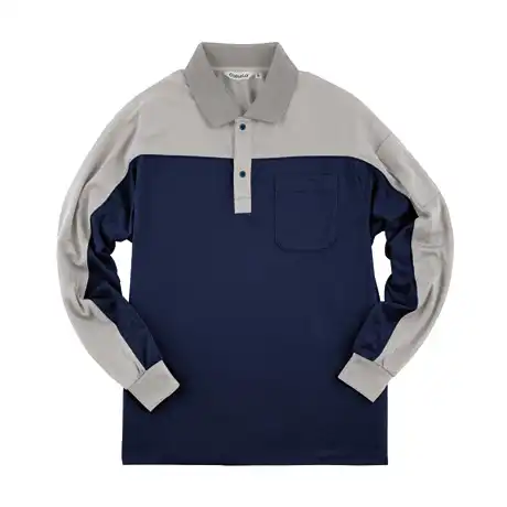 034 ネイビー×シルバーグレー