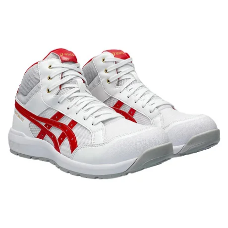 100 ホワイト×クラシックレッド