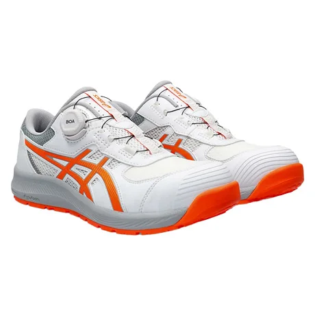 100 ホワイト×ショッキングオレンジ