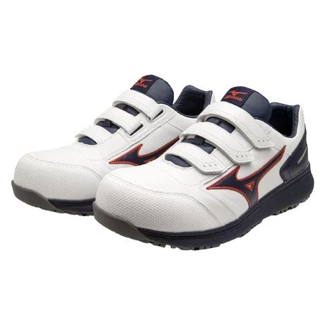 001 ホワイト×ネイビー×レッド