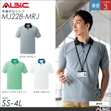 鹿の子 半袖 ポロシャツ【 ALBIC...