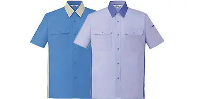 エコ製品制電半袖シャツ