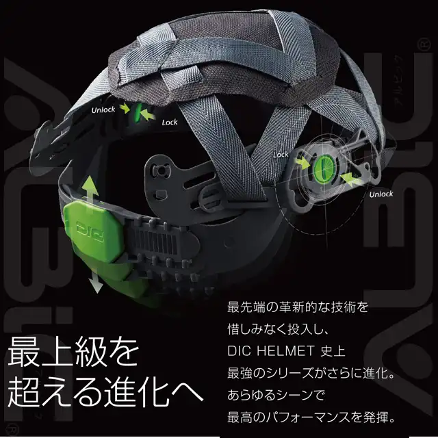 ヘルメット AA11EVO-TNKシリーズ 特徴3