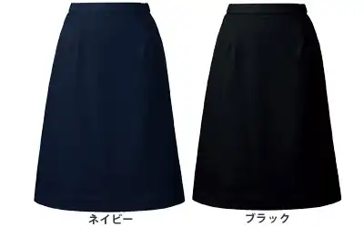 脇ゴムAラインスカート（ロング丈）